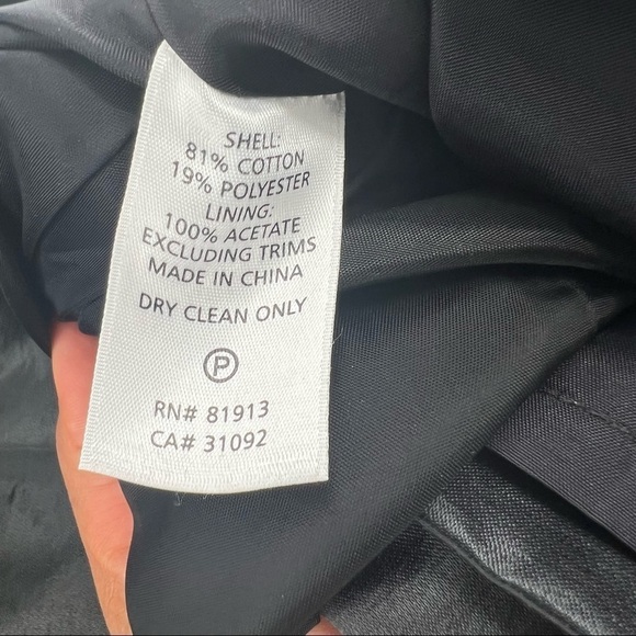 Frock Tracy Reese black ruffle collar seude belt sleeveless dress 4 - Picture 11 of 12